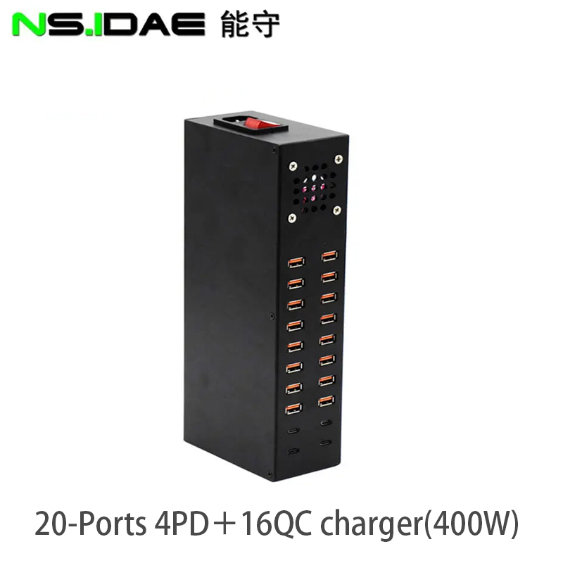 16 port usb &4 type-c charger