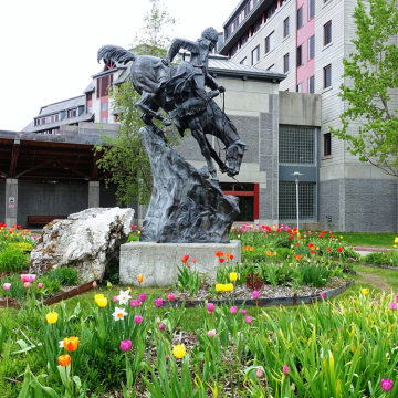bronze statue remington