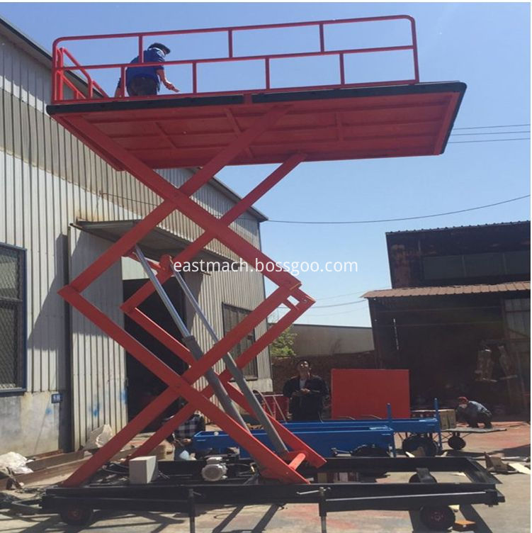 Container Dock Ramp Mobile Loading Ramp For Forklift