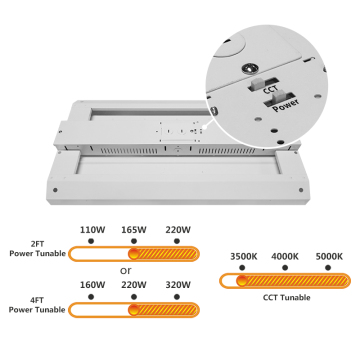 Power & CCT Tunable LED Linear High Bay VI