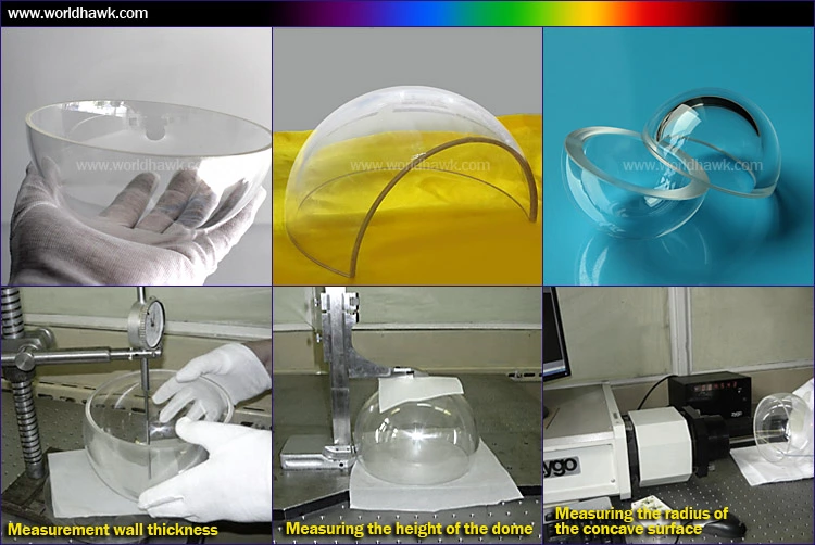 Kuppellinse dome lens