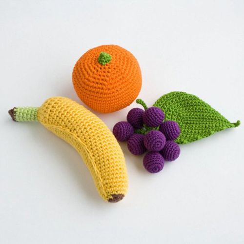 Fruits en peluche faits à la main de bébé de haute qualité Fruits