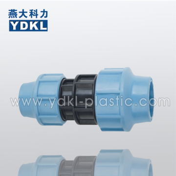 pp compression fittings reducing coupling for pe pipe