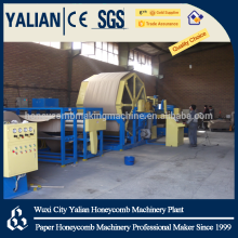 Semi automatically honeycomb core making machine