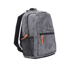 Gray waterproof children's large capacity lightweight comfortable children's schoolbag