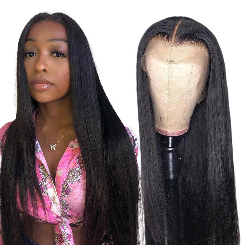 Wholesale Hd Transparent Lace Front Wig, 100 Raw Virgin Human Hair Wigs, Glueless Remy Natural Human Hair Wigs Vendor