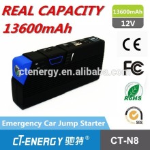 Factory price 12v 13600mAh multi-function car jump starter for gasoline car