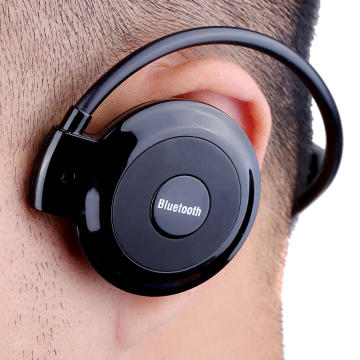 Bluetooth hifi pesado bajo auriculares de gancho