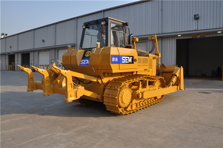 Type de chenille de bulldozer SEM816D 160Hp avec treuil