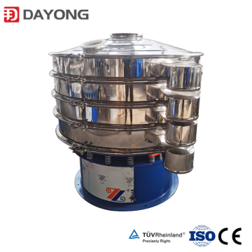 Circular Milk Powder Food Grading Three-d Rotary Vibrating Sieve Machine