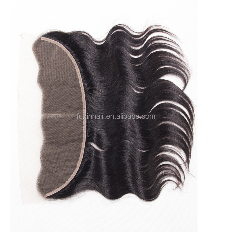 wholesale ear to ear transparent swiss lace frontal closure pre plucked 13x4 closure silk base