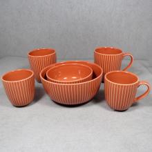Ceramic Dinnerware Bowl and Mug