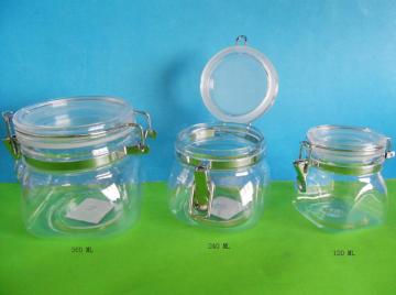 sealed jar  plastic pot  plastic jar  sealed pot