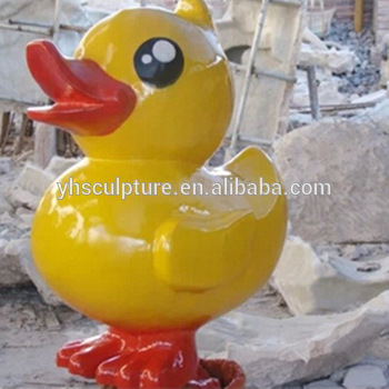 cartoon fiberglass statues