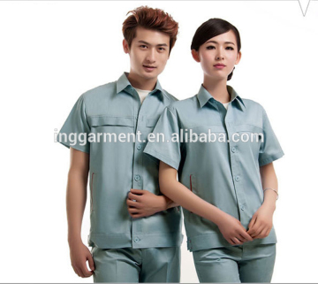 Summer Engineering Poly Cotton Twill Fabric Work Uniform