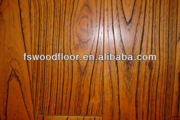 deep handscraped oak engineered flooring