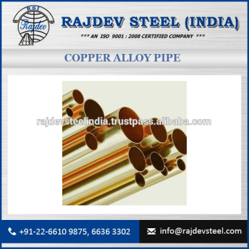 Long Lasting Copper Alloy Pipe Available at Bulk Rate