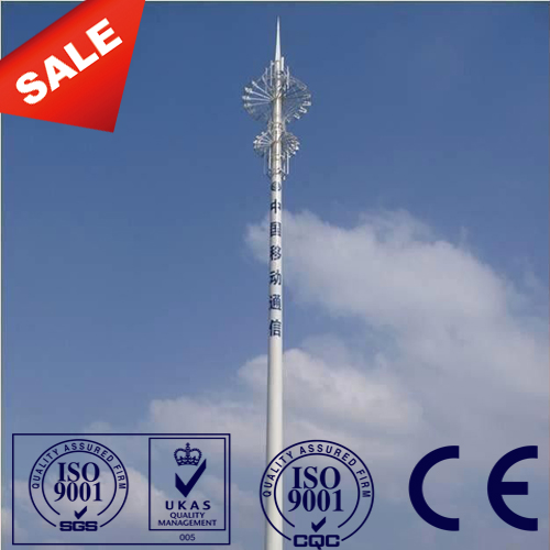 Kulla e komunikimit 36 ​​milion e galvanizuar me antena