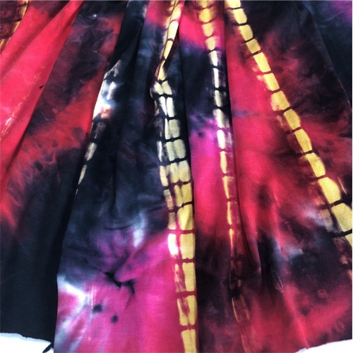 Hot Wholesale Tie Dyed Rayon Knitting