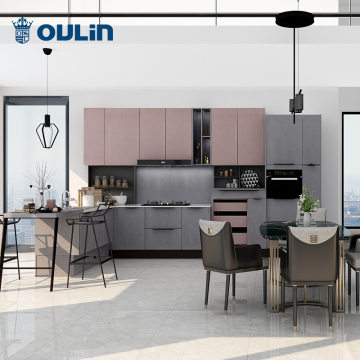 Mini kitchen furniture cabinet designs wooden kitchen kichen set