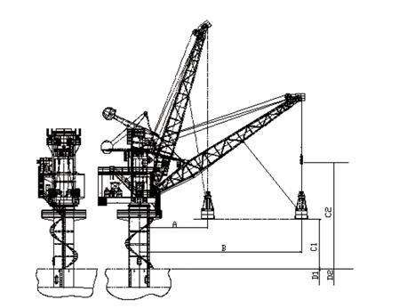 Floating crane