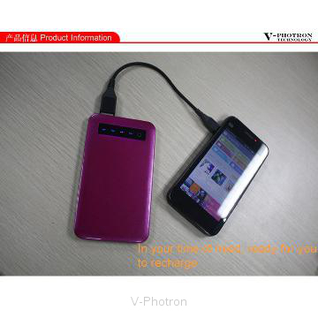4500mAh portable  mobil power bank charger