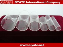 transmittance quartz tube