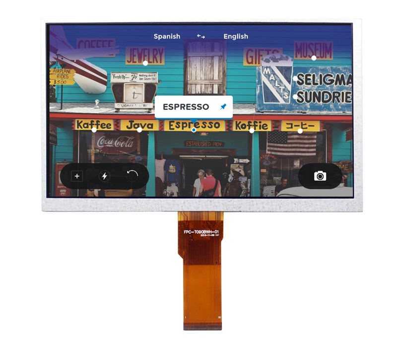 TFT LCD Module 9 Inch Customized Capacitive Touch Screen for Medical Device Electronic Weighing Scales