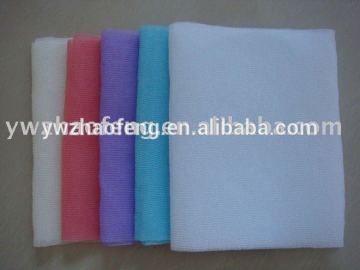 Eexfoliating wash cloth nylon body towel