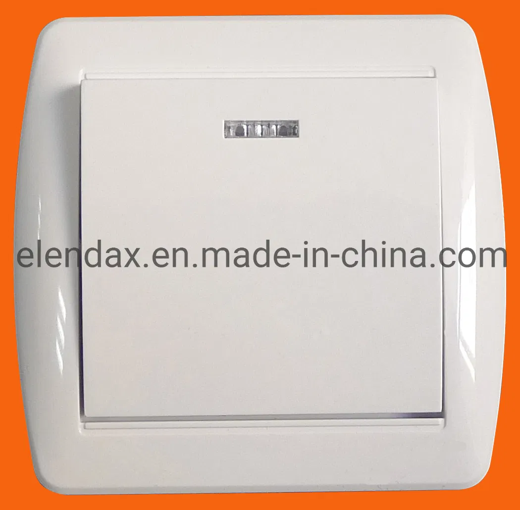 Toma de pared estándar alemana sin tierra (S8009)