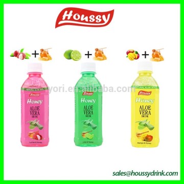Supplier houssy tropical aloe vera fresh drink with honey
