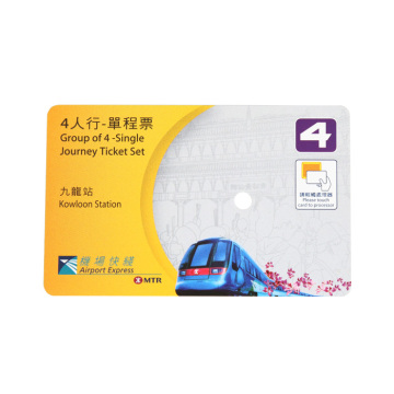 Plastic PVC Blank Chip Card NFC Business Card