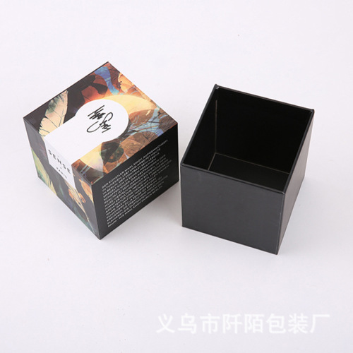 Custom Popular Luxury Candle Jars Boxes With Lid