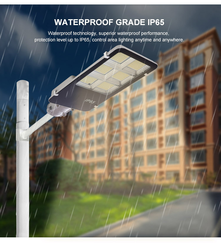 IP65 Split Solar Street LED Light Price 50W 500W 300W Aluminum Solar LED Street Light