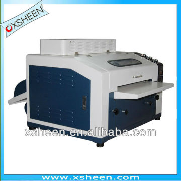 09 UV coating machine,shiny UV coater, smart UV glazing machine