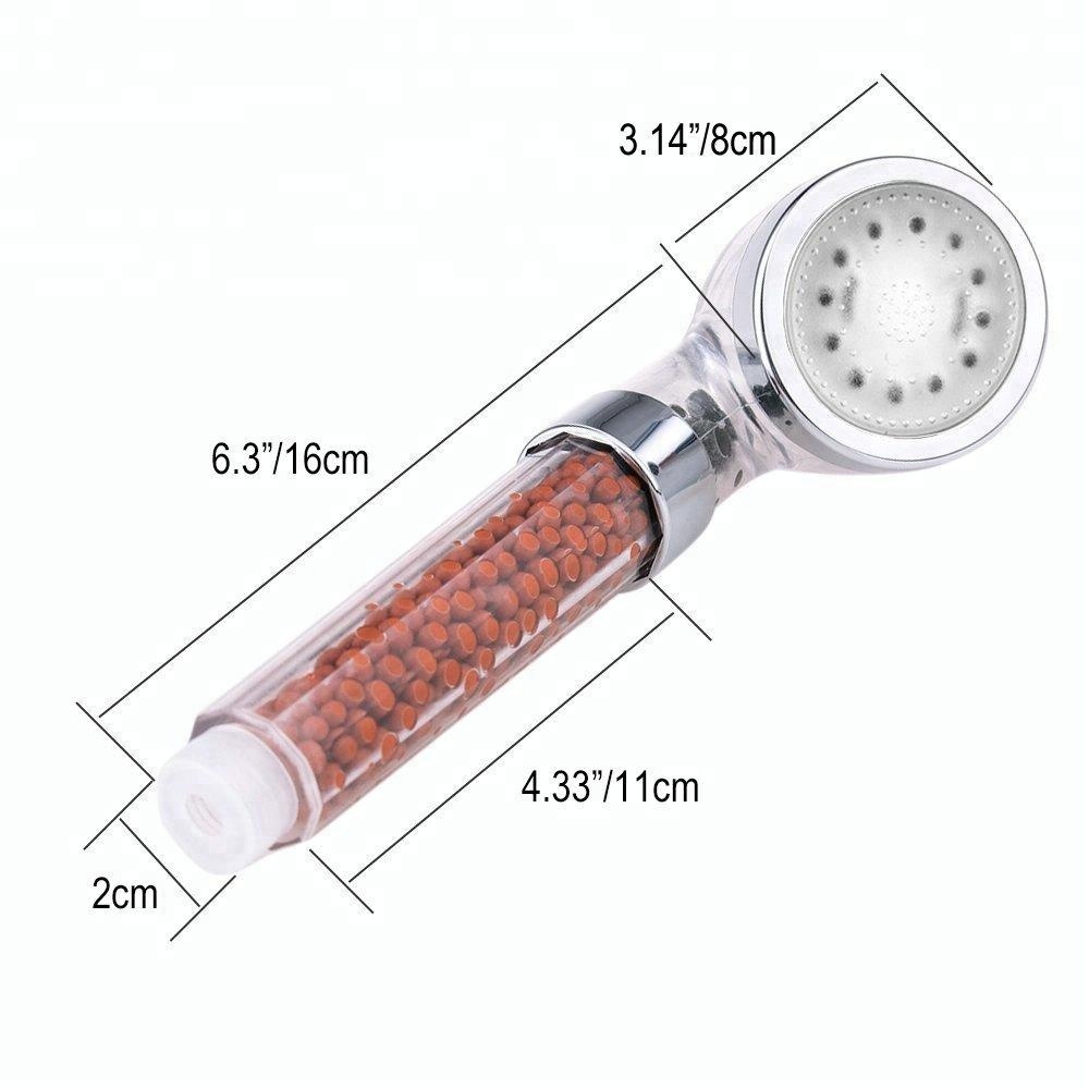 Ducha de mano con iones negativos Yuyao LED Shower Head