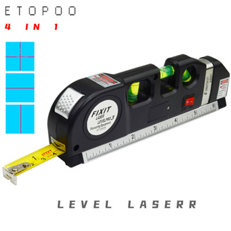 Hot Selling Laser Measuring Ruler Point Line Cross Line level Laser