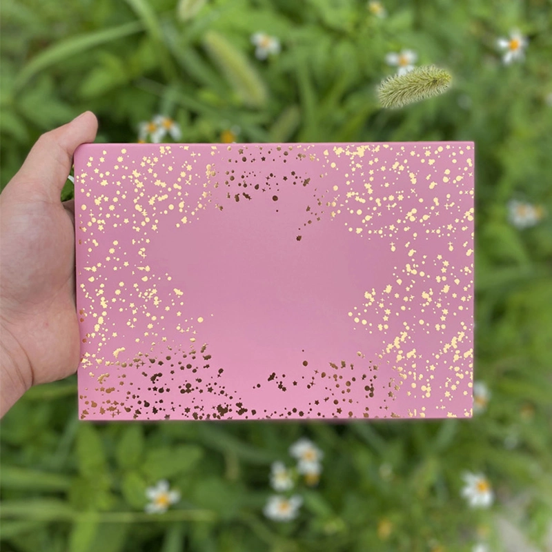 Kosmetik Pink Lidschatten Palette Buch No Logo 24 Farben Weihnachten große Lidschattenpalette