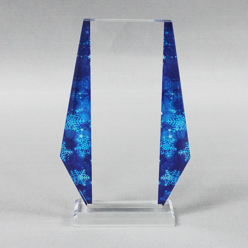 Cheap acrylic appreciation trophy award