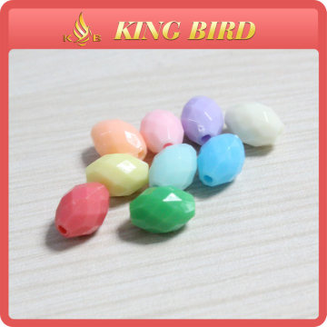 The colorful pure color bead necklace