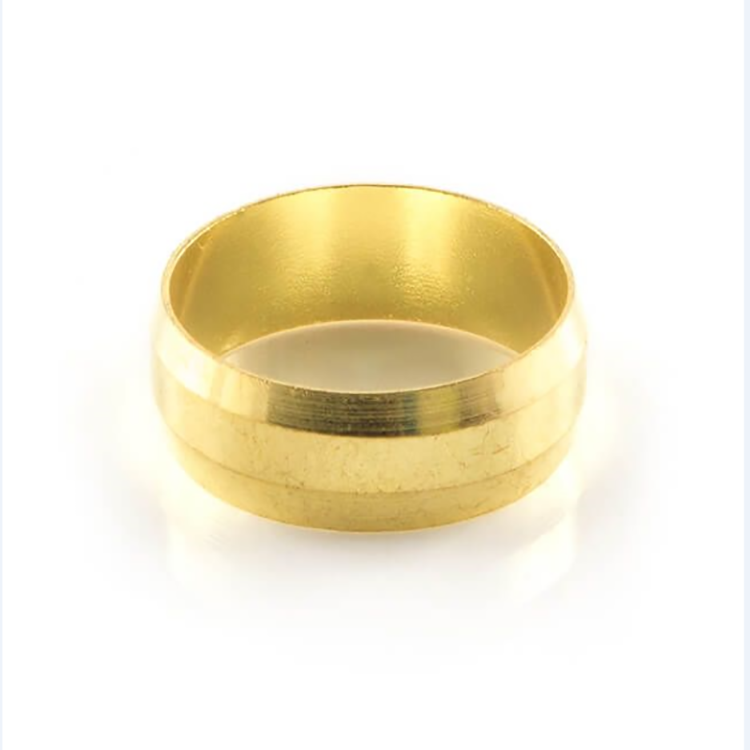 Factory sell 15 mm ''  brass  compression olive compression fitting sleeve