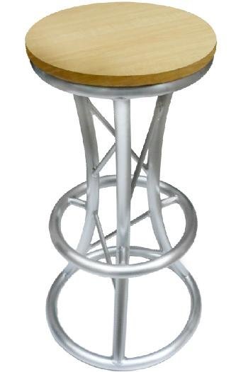 Aluminum unique bar stools,used commercial bar stools for bar and exhibiton