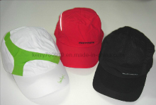 Blue/Red/Black Micro Fiber Promotion Cap