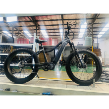 Aluminium Hard Tail Electric Fat Bike with 1000W Motor - Black EBike