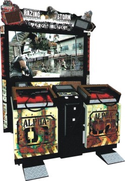 Razing Storm shooting game