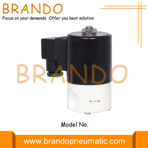 1/4 &#39;&#39; anti ptfe diaphragm solenoid valve AC220V