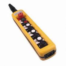 RAC Series 8-button + 1 EM Stop Button Pendant Control Station, Nice Conductivity