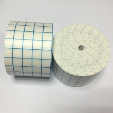 Fixation under tape cover roll stretch