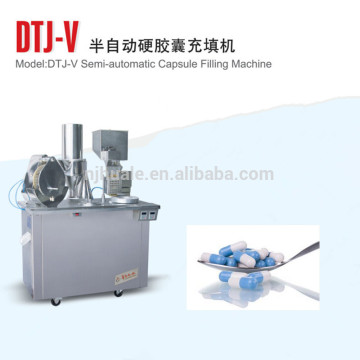 Hand operated capsule filling machine