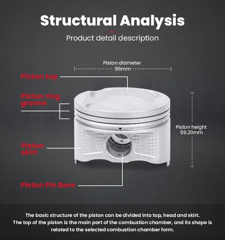 Auto Engine 3S-FE 4  Piston for Toyota